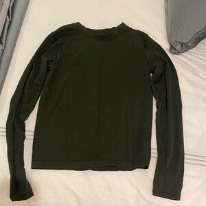 Athleta Green Long Sleeve Top